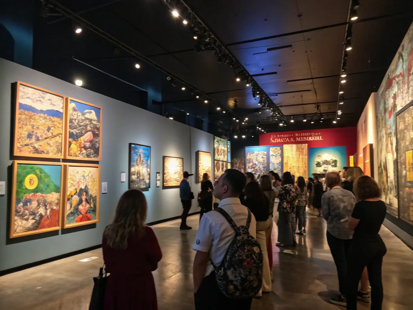 An image of a cultural event organized by ASSOCIATION ANTRE PEAUX, featuring live performances, art exhibitions, and interactive installations, showcasing the organization's commitment to cultural dynamism.